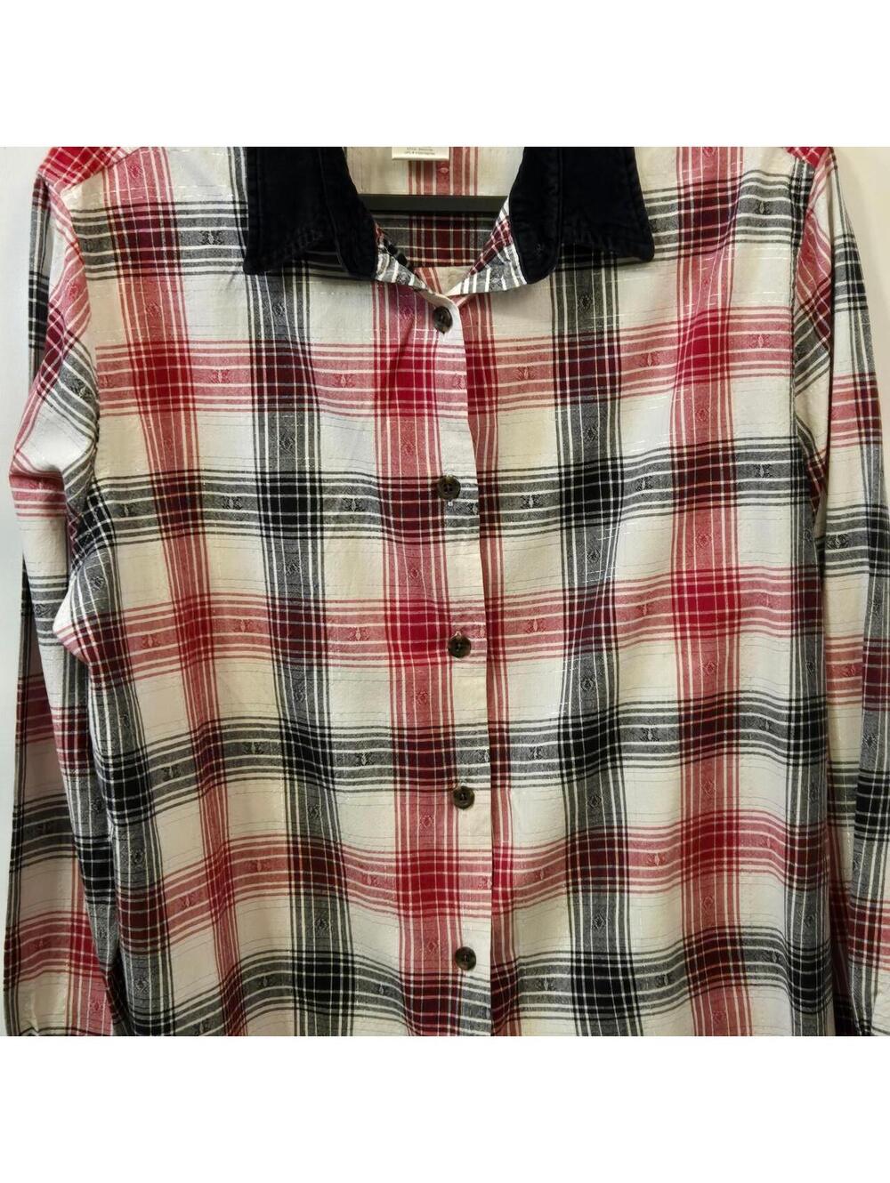 Bobbie Brooks Women's Multi and Red Shirt